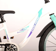 Volare Glamour Kinderfiets - Meisjes - 18 inch - Wit Mint Groen - Prime Collection - afbeelding 6