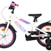 Volare lily kinderfiets - meisjes - 16 inch - wit roze paars