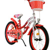 Volare lovely kinderfiets - meisjes - 18 inch - rood wit