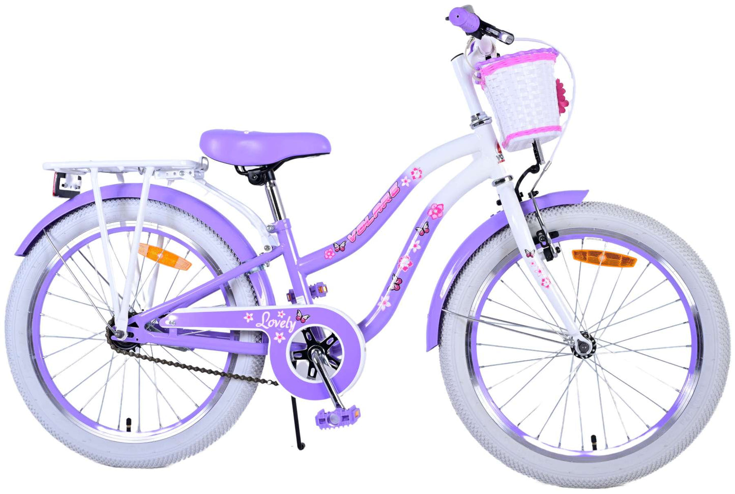 Volare lovely kinderfiets meisjes 20 inch paars