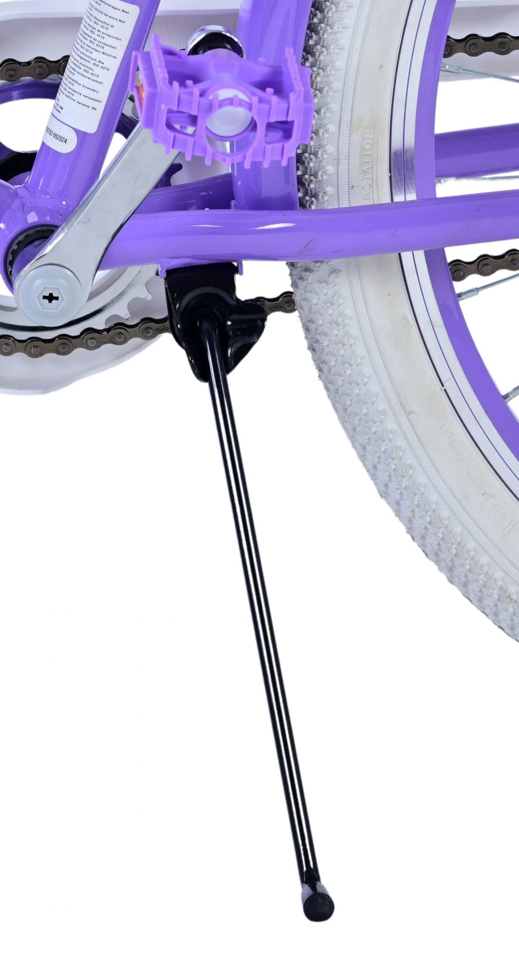 Volare lovely kinderfiets - meisjes - 24 inch - paars