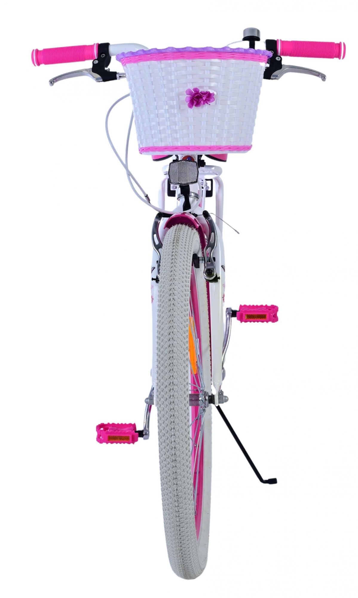 Volare lovely kinderfiets - meisjes - 24 inch - roze - twee handremmen