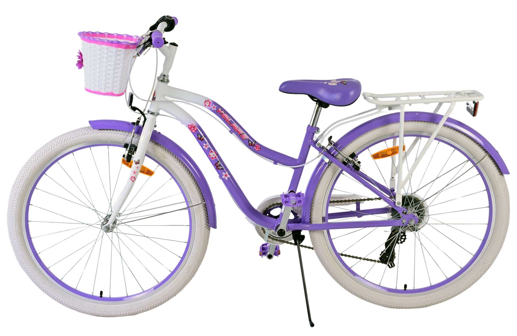 Volare lovely kinderfiets - meisjes - 26 inch - paars - 7 speed