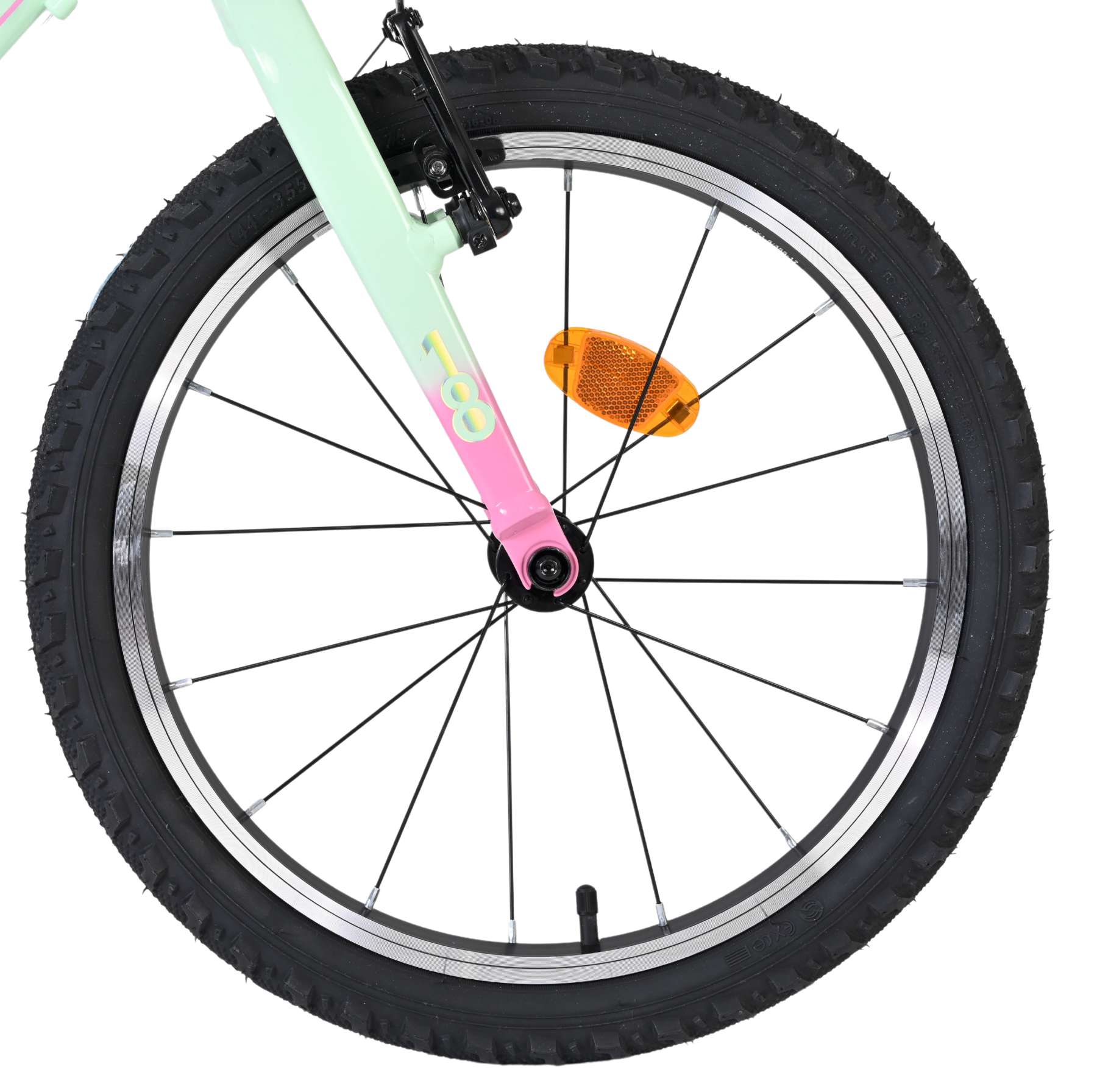 Volare milano kinderfiets - meisjes - 18 inch - mintgroen - nexus 3