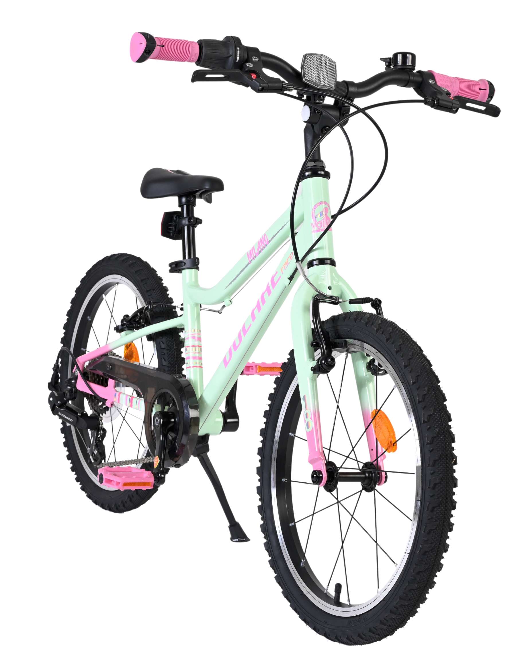Volare milano kinderfiets - meisjes - 18 inch - mintgroen - nexus 3