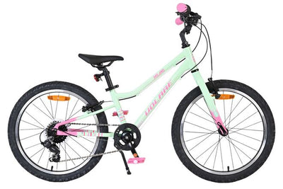 Volare milano kinderfiets - meisjes - 20 inch - mintgroen- 6-speed