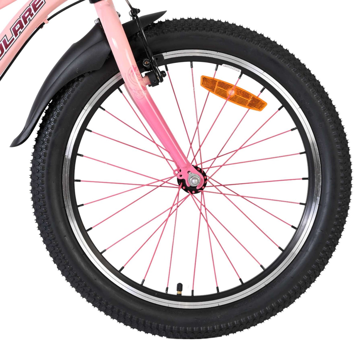 Volare mystic kinderfiets - 20 inch - roze - nexus 3