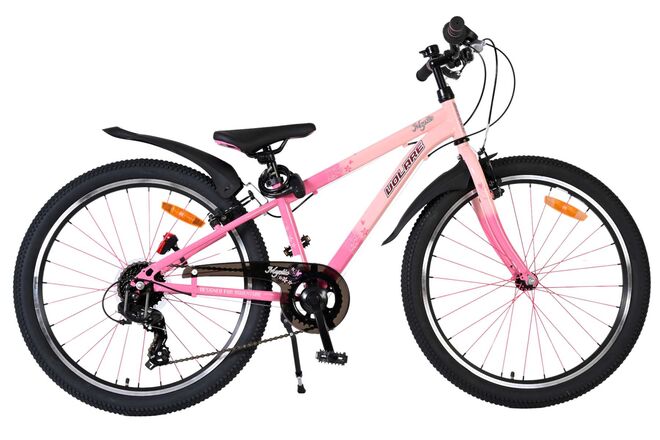 Volare mystic kinderfiets - 24 inch - roze - 7 speed