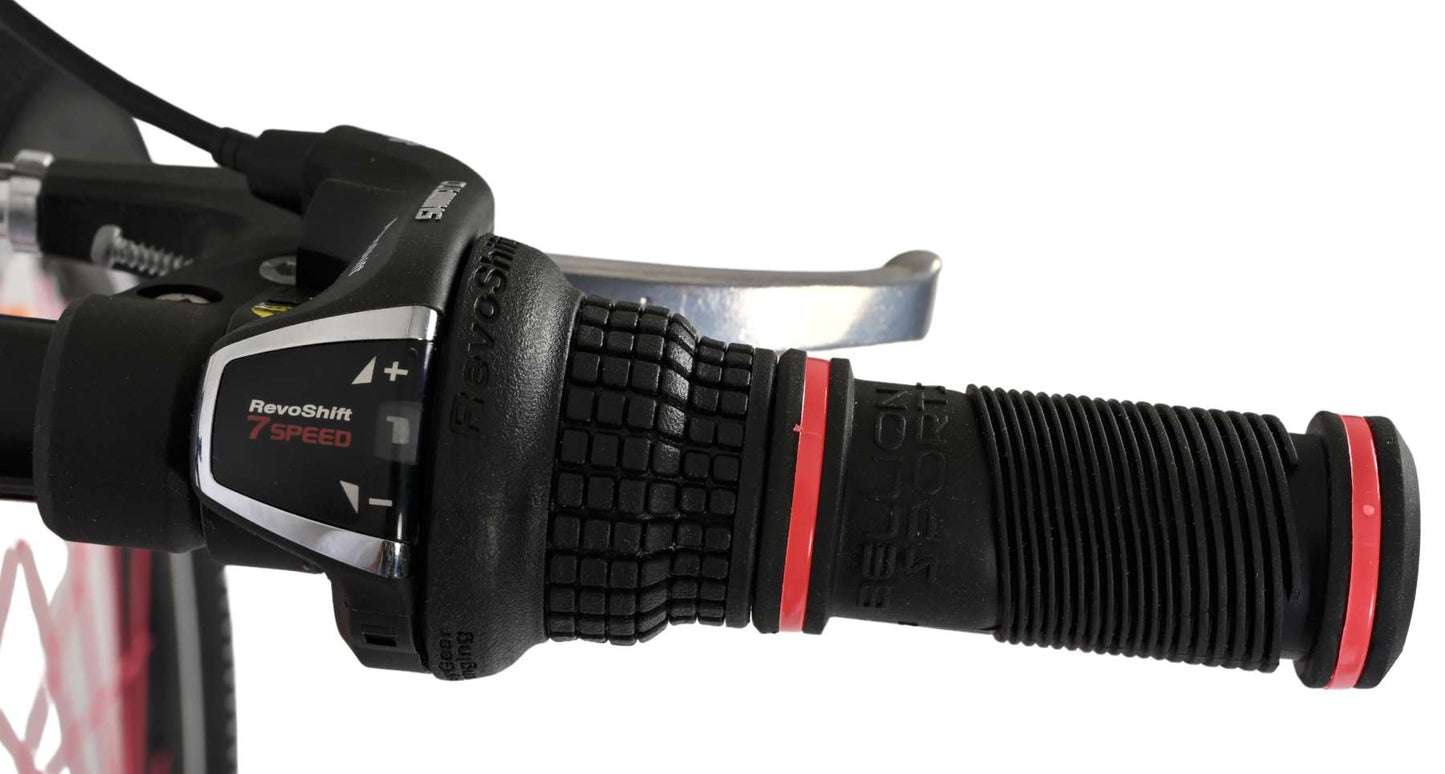 Volare mystic kinderfiets - 24 inch - roze - 7 speed