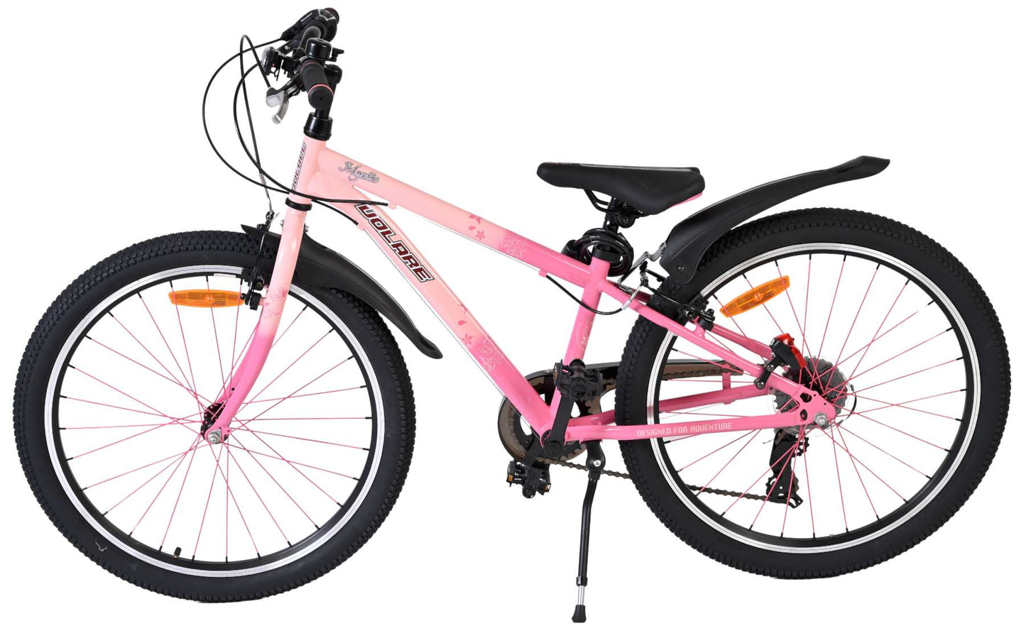 Volare mystic kinderfiets - 24 inch - roze - 7 speed