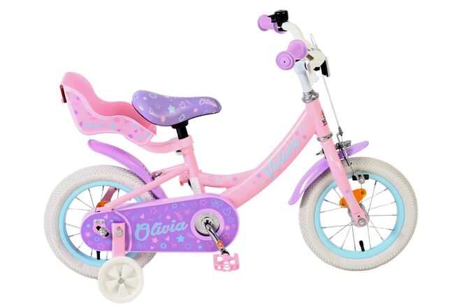 Volare olivia kinderfiets - meisjes - 12 inch - roze