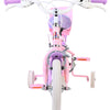 Volare olivia kinderfiets - meisjes - 12 inch - roze - twee handremmen