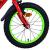 Volare rocky kinderfiets - jongens - 16 inch - rood