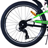 Volare sportivo kinderfiets - jongens - 24 inch - 7 speed - zwart groen
