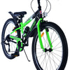 Volare sportivo kinderfiets - jongens - 24 inch - 7 speed - zwart groen