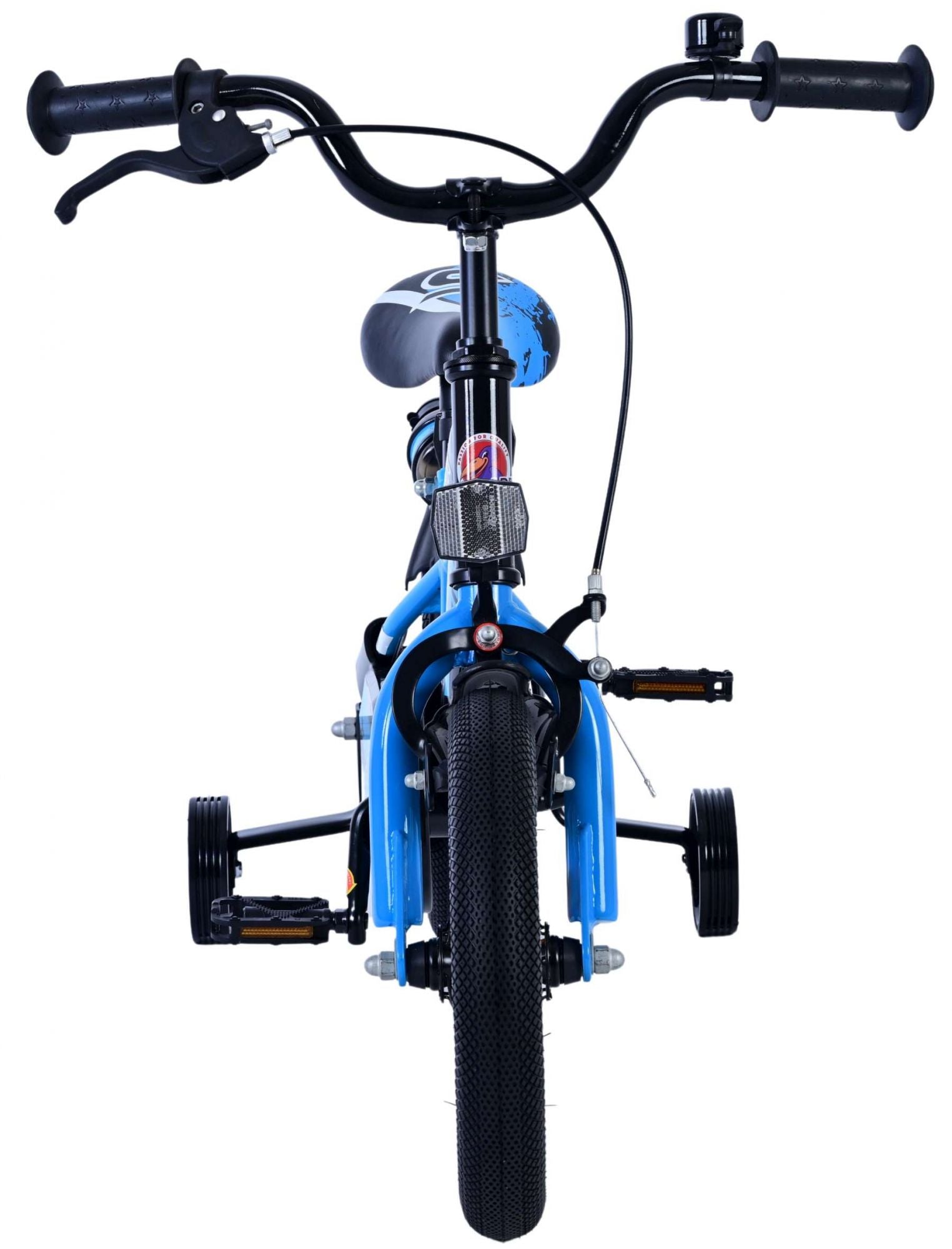 Volare sportivo kinderfiets - jongens - 12 inch - blauw zwart