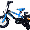 Volare sportivo kinderfiets - jongens - 12 inch - blauw zwart