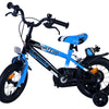 Volare sportivo kinderfiets - jongens - 12 inch - blauw zwart - twee handremmen