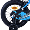 Volare sportivo kinderfiets - jongens - 14 inch - blauw zwart - twee handremmen