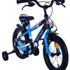 Volare sportivo kinderfiets - jongens - 14 inch - blauw zwart - twee handremmen