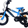 Volare sportivo kinderfiets - jongens - 14 inch - blauw zwart - twee handremmen