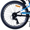 Volare sportivo kinderfiets - jongens - 24 inch - 7 speed - zwart blauw