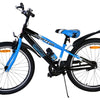 Volare sportivo kinderfiets - jongens - 24 inch - zwart blauw
