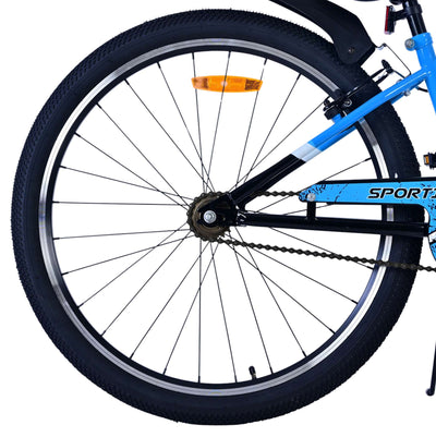 Volare sportivo kinderfiets - jongens - 26 inch - blauw - twee handremmen