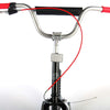 Volare Step - Jongens en Meisjes - 16 inch - Zwart Rood