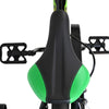 Volare strike kinderfiets - jongens - 12 inch - zwart groen - twee handremmen