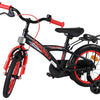 Volare thombike kinderfiets - jongens - 14 inch - zwart rood