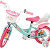 Volare unicorn kinderfiets - meisjes - 12 inch - groen