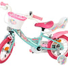 Volare unicorn kinderfiets - meisjes - 12 inch - groen - twee handremmen