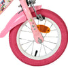 Volare unicorn kinderfiets - meisjes - 12 inch - roze - twee handremmen