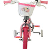 Volare unicorn kinderfiets - meisjes - 12 inch - roze - twee handremmen