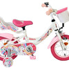 Volare unicorn kinderfiets - meisjes - 12 inch - wit