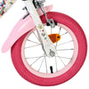 Volare unicorn kinderfiets - meisjes - 12 inch - wit