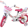 Volare unicorn kinderfiets - meisjes - 12 inch - wit