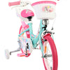 Volare unicorn kinderfiets - meisjes - 14 inch - groen