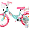 Volare unicorn kinderfiets - meisjes - 14 inch - groen