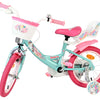 Volare unicorn kinderfiets - meisjes - 14 inch - groen