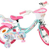 Volare unicorn kinderfiets - meisjes - 14 inch - groen - twee handremmen
