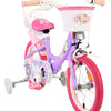 Volare unicorn kinderfiets - meisjes - 14 inch - paars