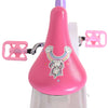 Volare unicorn kinderfiets - meisjes - 14 inch - paars - twee handremmen