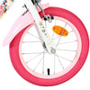 Volare unicorn kinderfiets - meisjes - 14 inch - wit