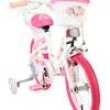 Volare unicorn kinderfiets - meisjes - 14 inch - wit