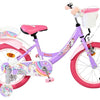 Volare unicorn kinderfiets - meisjes - 16 inch - paars