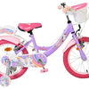 Volare unicorn kinderfiets - meisjes - 16 inch - paars - twee handremmen