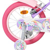 Volare unicorn kinderfiets - meisjes - 16 inch - paars - twee handremmen