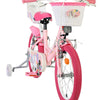 Volare unicorn kinderfiets - meisjes - 16 inch - roze - twee handremmen
